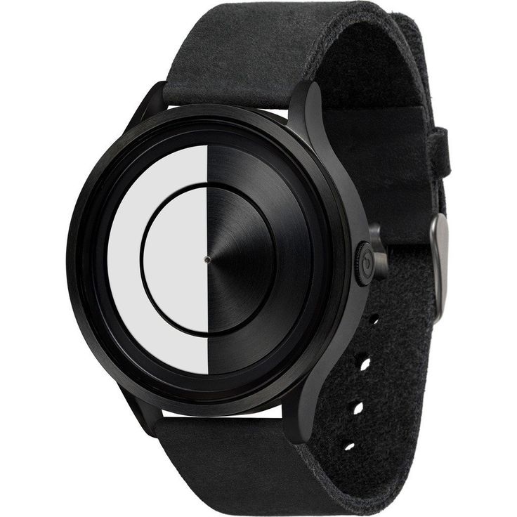 ZIIIRO Lunar Snow Watch | Black Z0013WW Minimalist Analog Watch Accessories With Round Dial, Modern Matte Black Watch Accessories With Subdials, Black Minimalist Watch With Analog Display, Minimalist Black Watch With Analog Display, Black Minimalist Watch Accessories With Subdials, Minimalist Black Watch With Features, Minimalist Black Watch With Subdials, Modern Round Watch Accessories With Analog Display, Black Matte Finish Watch With Round Dial