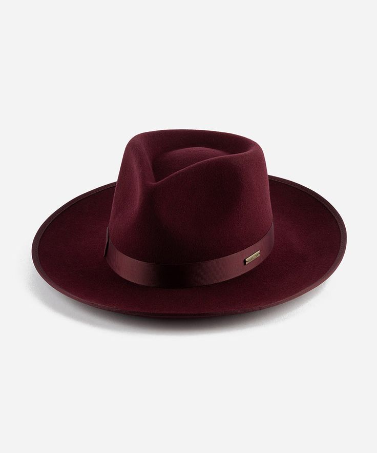 Gigi Pip felt hats for women - Monroe Rancher - fedora teardrop crown with stiff Gigi Pip, Wool Fedora Hat, Wool Fedora, Felt Fedora, Hat Stands, Halo Style, Wearing A Hat, Find Color, Felt Hat