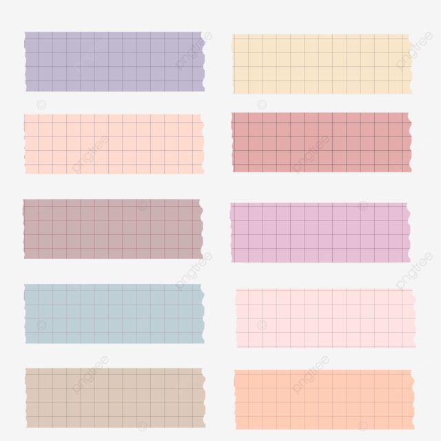 pastel color swatches for the design of paper, pattern, background png and psd