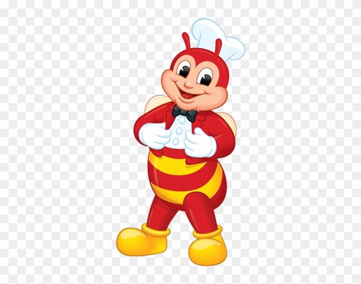 an image of a cartoon character in red and yellow