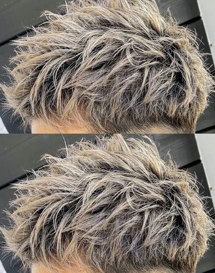 Bleached Hair Men, Short Punk Hair, Men Blonde Hair, Dyed Hair Men, Mens Haircuts Short Hair, Mens Hair Colour, Mens Hairstyles Thick Hair, Men Hair Color, Faded Hair