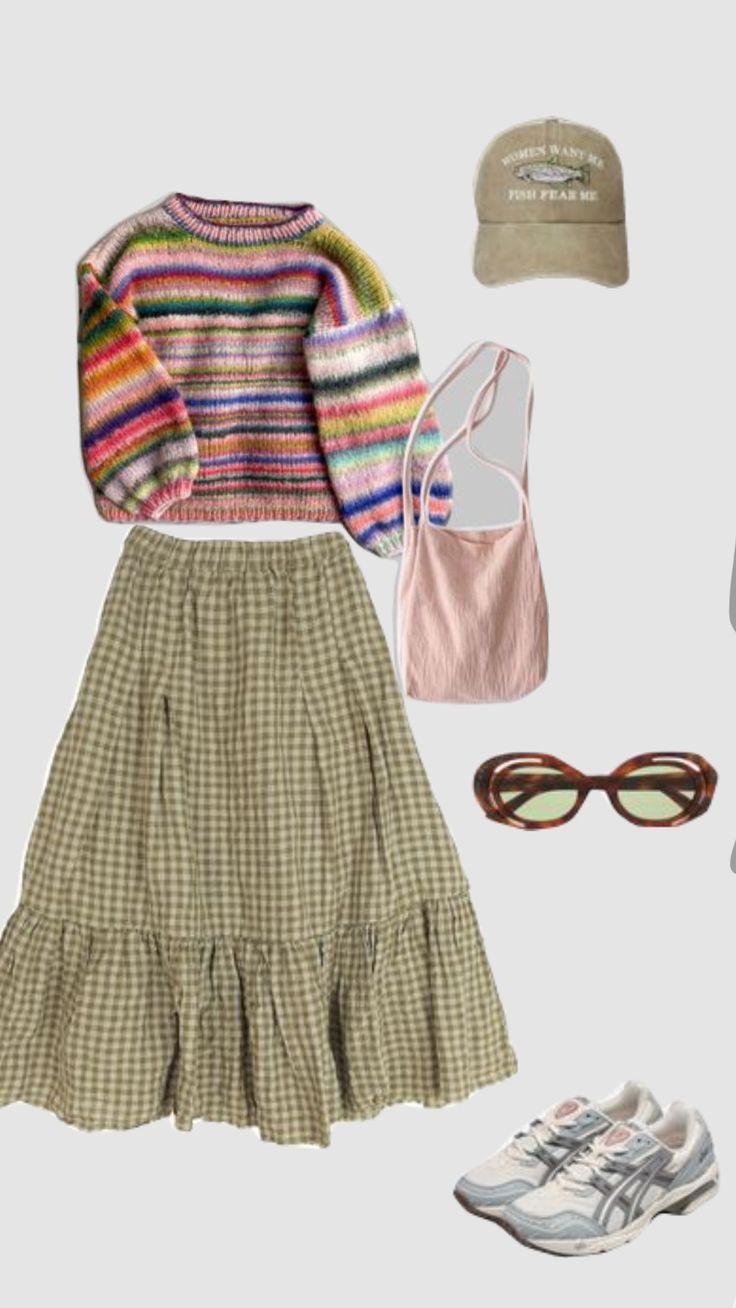 Fall Fashion Color Palette, Primary Colour Outfits, Cool Teaching Outfits, Fun Quirky Outfits, Chessie Parent Trap Style, Elle Heartstopper Outfits, Colorful Autumn Outfits, Eclectic Aesthetic Fashion, Outfit Ideas Collage