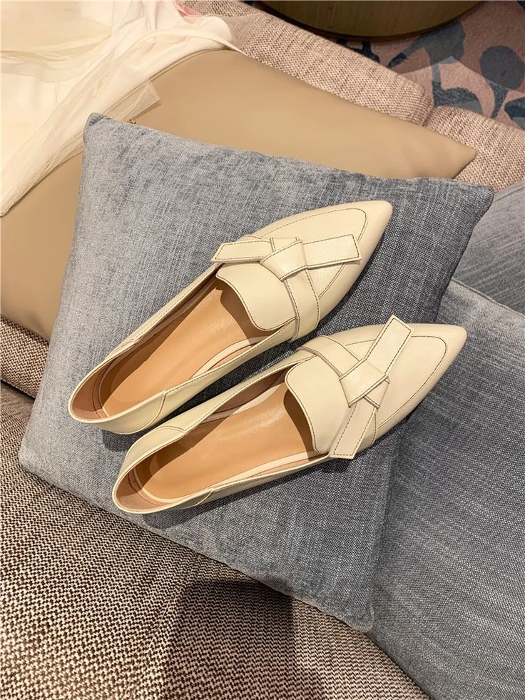 Amau Women's Loafer Leather Shoes | Ultrasellershoes.com – Ultra Seller Shoes Cream Slip-on Flats For Office, Beige Pointed Toe Loafers For Summer, Beige Slip-on Pointed Toe Flats For Work, Beige Pointed Toe Loafers For Spring, Casual Pointed Toe Flats For Business In Spring, Cream Pointed Toe Slip-on Flats, Beige Synthetic Closed Toe Loafers, Beige Pointed Toe Flats For Business, Casual Pointed Toe Flats For Business