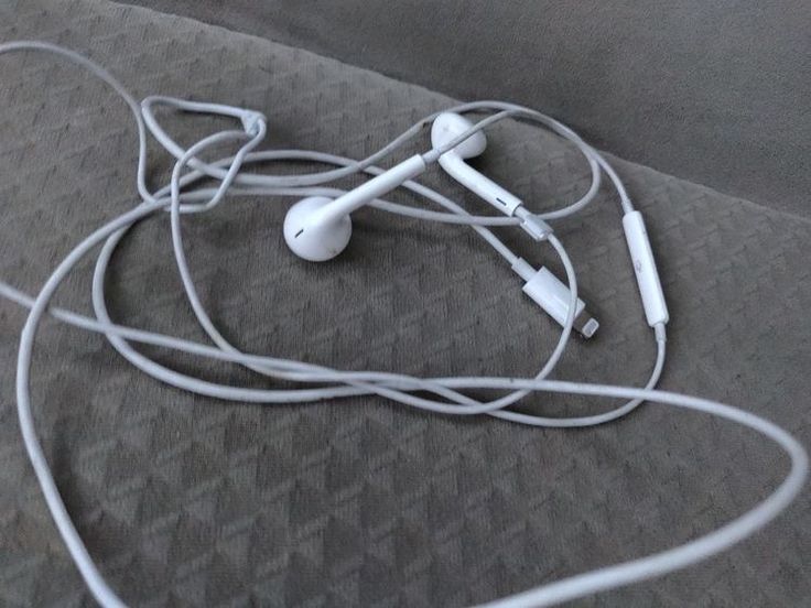 there are ear buds attached to the headphones