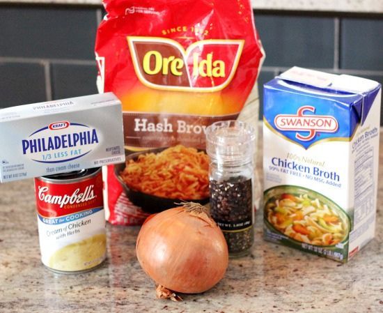 ingredients to make chicken broth sitting on a counter top next to a bag of gravy