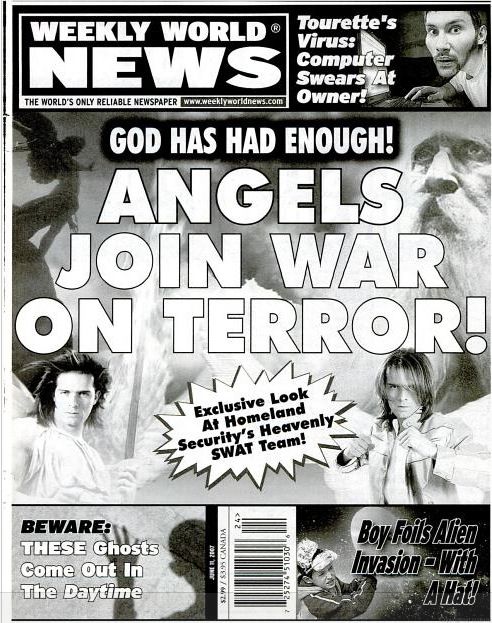 Weekly World News. Weekly World News, Funny Headlines, Alien Sightings, Time Continuum, Traditional Office, John Waters, Shiny Objects, Paranormal Investigation, Detective Agency