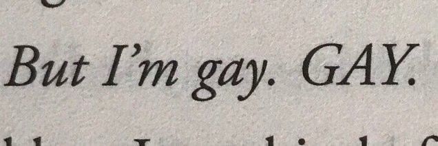 a close up of a piece of paper with writing on it that says, but i'm gay, gay