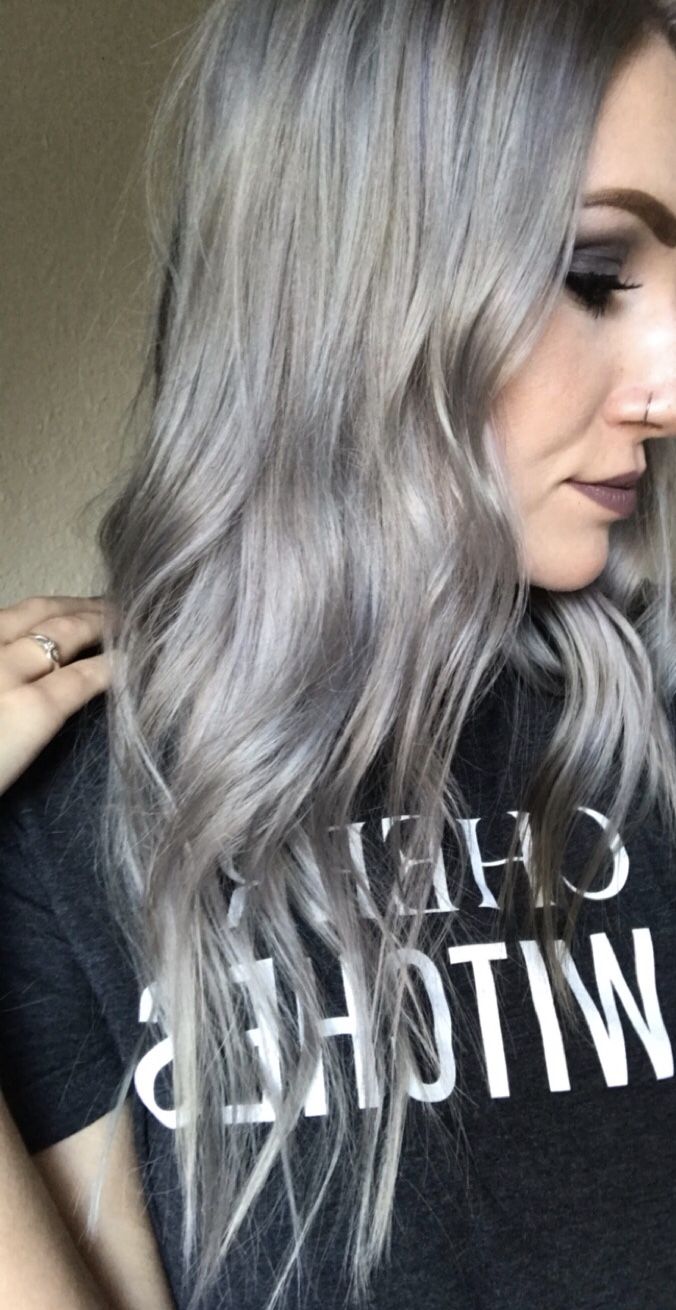 Natural Gray Hair, Awesome Hair, Fun Hair, Hairdos For Curly Hair, Grow Out, Gray Hair, Grey Hair, Hair Inspo, Curly Hair