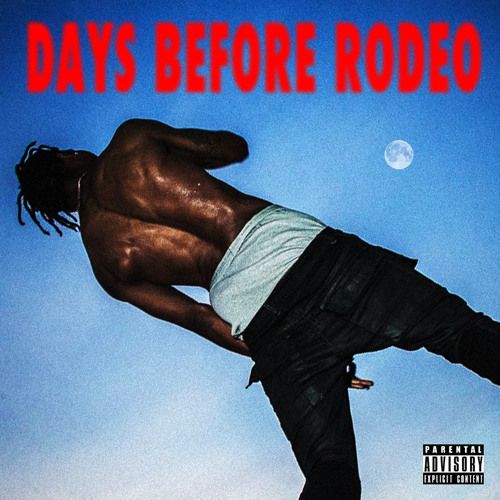 a man in white shirt and black pants doing a trick on a skateboard with the words days before rodeo