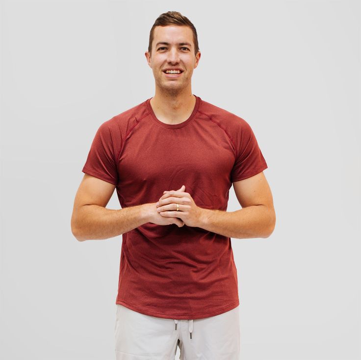 Tall guys, you deserve to feel comfortable and confident when you hit the gym. Our Pro-Performance T-Shirts are your new favorite gym buddy for working out, weightlifting, and everything in between. Featuring a cation, poly, elastane fabric blend, our athletic shirts will keep you cool and comfortable when you exercise. Each athletic shirt is durable, moisture wicking, flexible, and form flattering - ideal for exercise, weight lifting, and more. We tailored each shirt to flatter your tall, slim