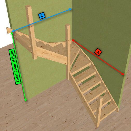 Winder Staircase, Winder Stairs, Bedroom Attic, Staircase Manufacturers, Stair Newel Post, Staircase Kits, Carpet Staircase, Attic Staircase, Timber Stair