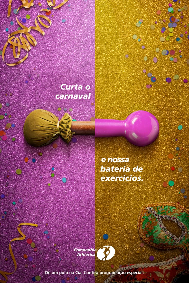 a pink and gold brush sitting on top of a purple floor next to confetti