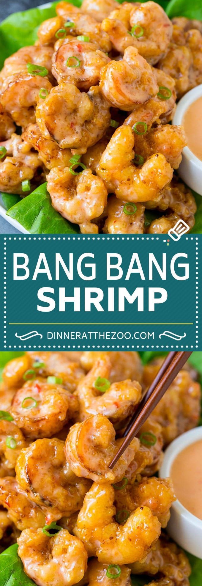 the shrimp dish is served with dipping sauce