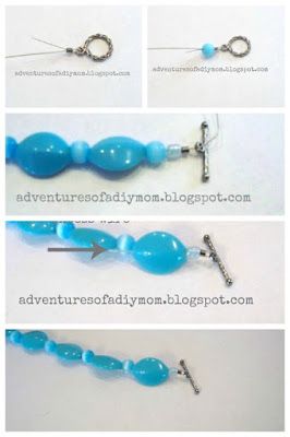 how to make a beaded bracelet Make A Beaded Bracelet, Bracelet Making Tutorial, Simple Beaded Bracelets, Beaded Bracelet Tutorial, Seed Bead Bracelets Tutorials, Anklets Diy, Gemstone Chips Bracelet, Making Bracelets With Beads, Homemade Bracelets