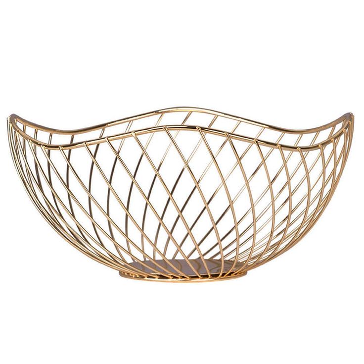 PRICES MAY VARY. [Appearance]Black/Gold cast iron wire creative stylish countertop basket tray for serving colorful fruits, such as orange, pineapple, lemon, apple, banana, lime, also as storage bread, dry pots, office supplies, cup, cake, snacks, eggs, candy, towels container, even be filled with decorative dried potpourri to add a natural element to breakfast table [Useage]Fruit dish geometric shape holes breathable with the design to allow fruits to ripen evenly to perfection at room temperat Gold Wire Basket, Gold Fruit, Dried Potpourri, Vegetable Bread, Wire Fruit Basket, Vegetable Snacks, Decorative Stand, Fruit Holder, Bread Storage