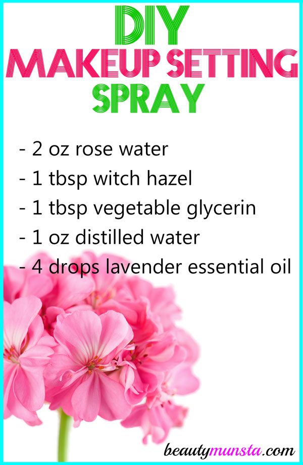 Hazel Makeup, Diy Setting Spray, Make Up Spray, Diy Makeup Setting Spray, Essential Oil Beauty, Face Scrub Homemade, Witch Diy, Diy Sprays, Makeup Setting Spray