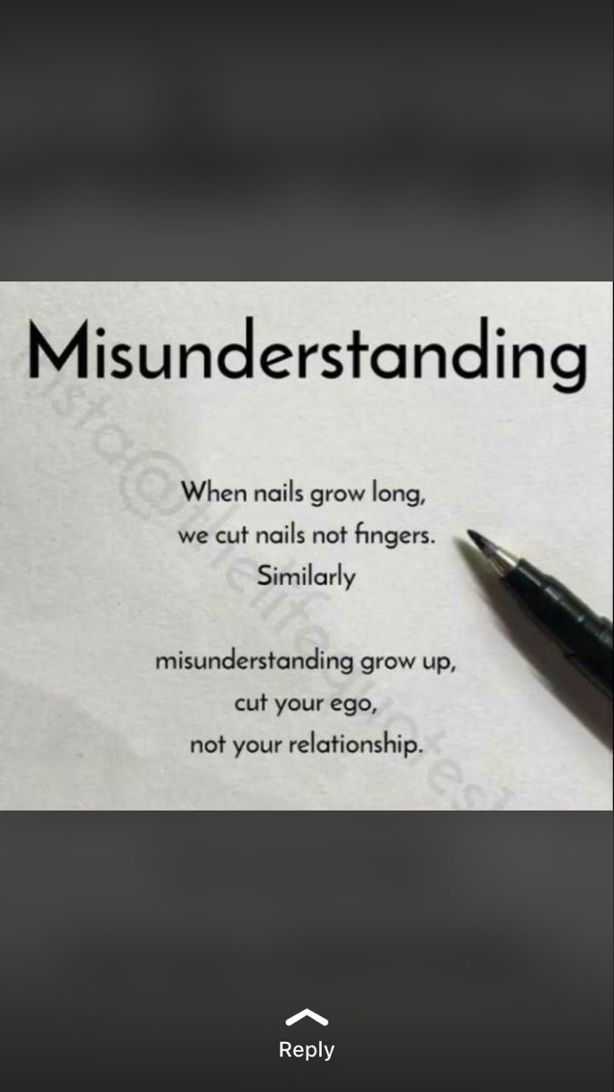 a pen sitting on top of a piece of paper with the words, misinderstanding