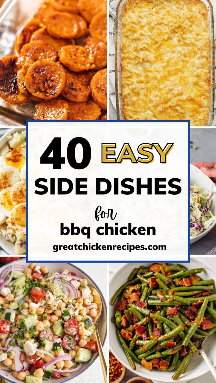 40 easy side dishes for bbq chicken