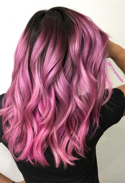 Highlights Pink, Dyeing Hair, Cinnamon Hair, Rambut Brunette, Bentuk Alis, Pink Hair Dye, Colored Hair Tips, Pastel Pink Hair, Hair Color For Women