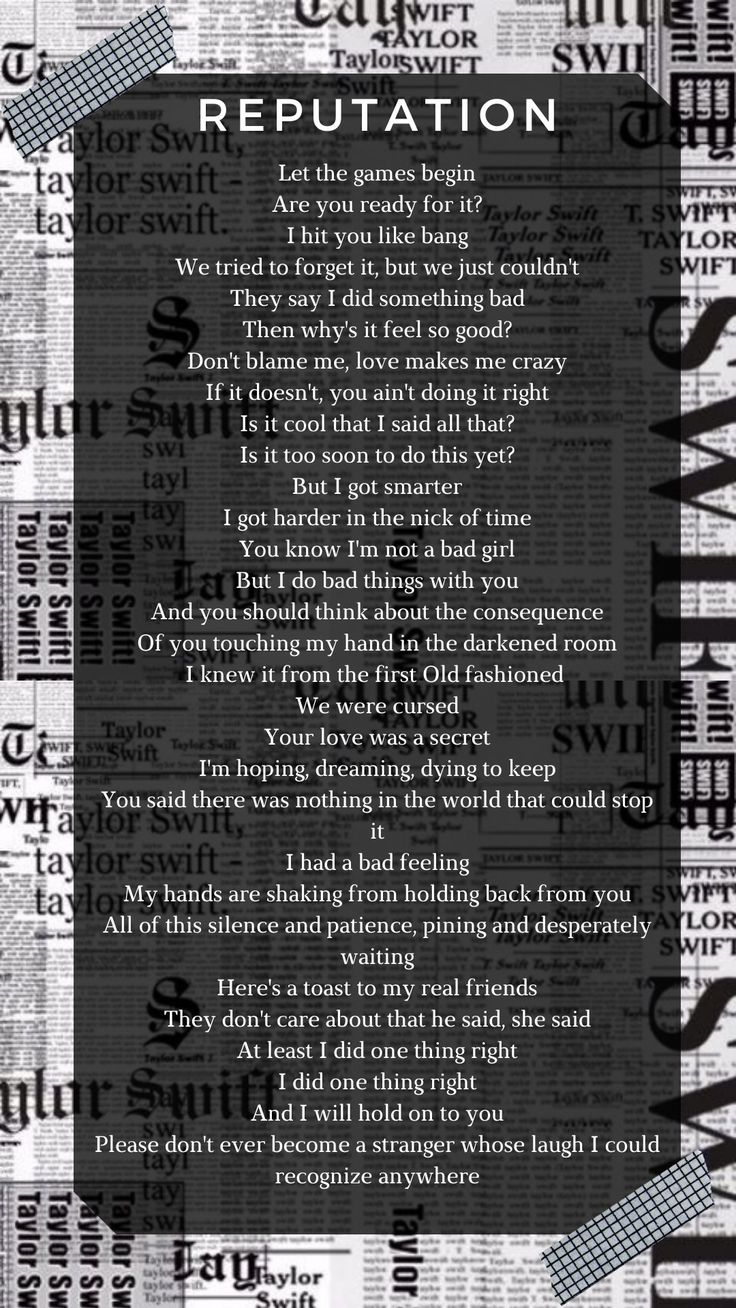 a poem written in black and white on newspaper paper with the words, reptation