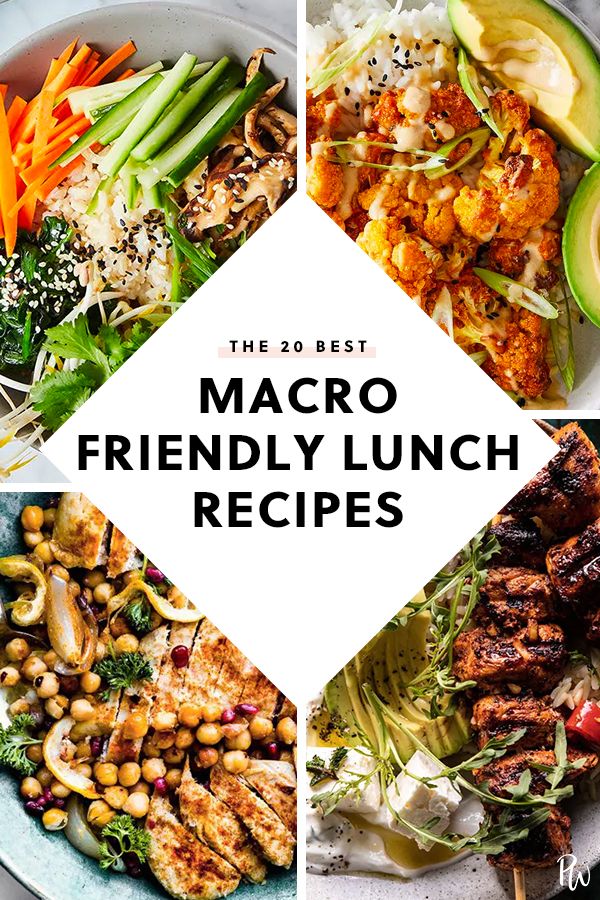 Macro Friendly Lunch, Macro Lunch, Athlete Recipes, Macro Lunches, Macro Eating, Macros Diet Recipes, Macrobiotic Recipes, Macro Diet, Macro Counting