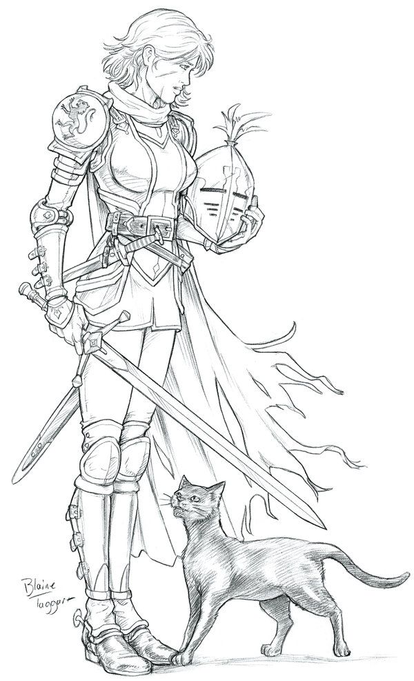 Alanna Of Trebond, Song Of The Lioness, Tamora Pierce, Heroic Fantasy, Female Knight, Knight Art, Drawing Base, Drawing Poses, Art Reference Poses