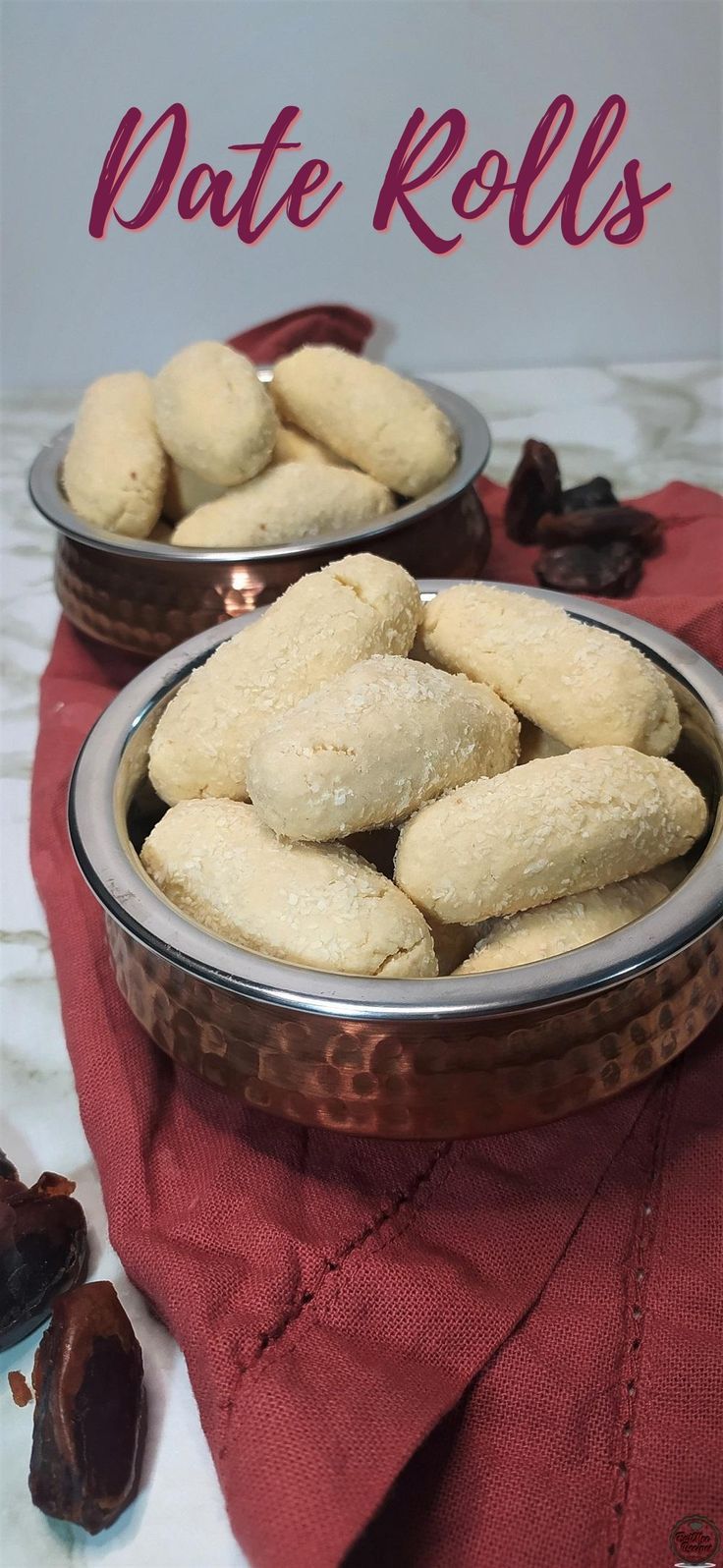 Date Rolls Recipe: https://youtu.be/eQT_7X87edY

Date Rolls are the must haves in any Indian household, especially during festive seasons.
Do not worry, they are not bread rolls, they just get their name because of their shape. Date Rolls are pitted whole or chopped dates, enclosed in a biscuit (cookie) dough & then baked to perfection. Date Rolls Recipe, Date Roll, Cookies Recipes Indian, Date Biscuits, Date Rolls, Chopped Dates, Roll Cookies, South African Recipes, Indian Snacks