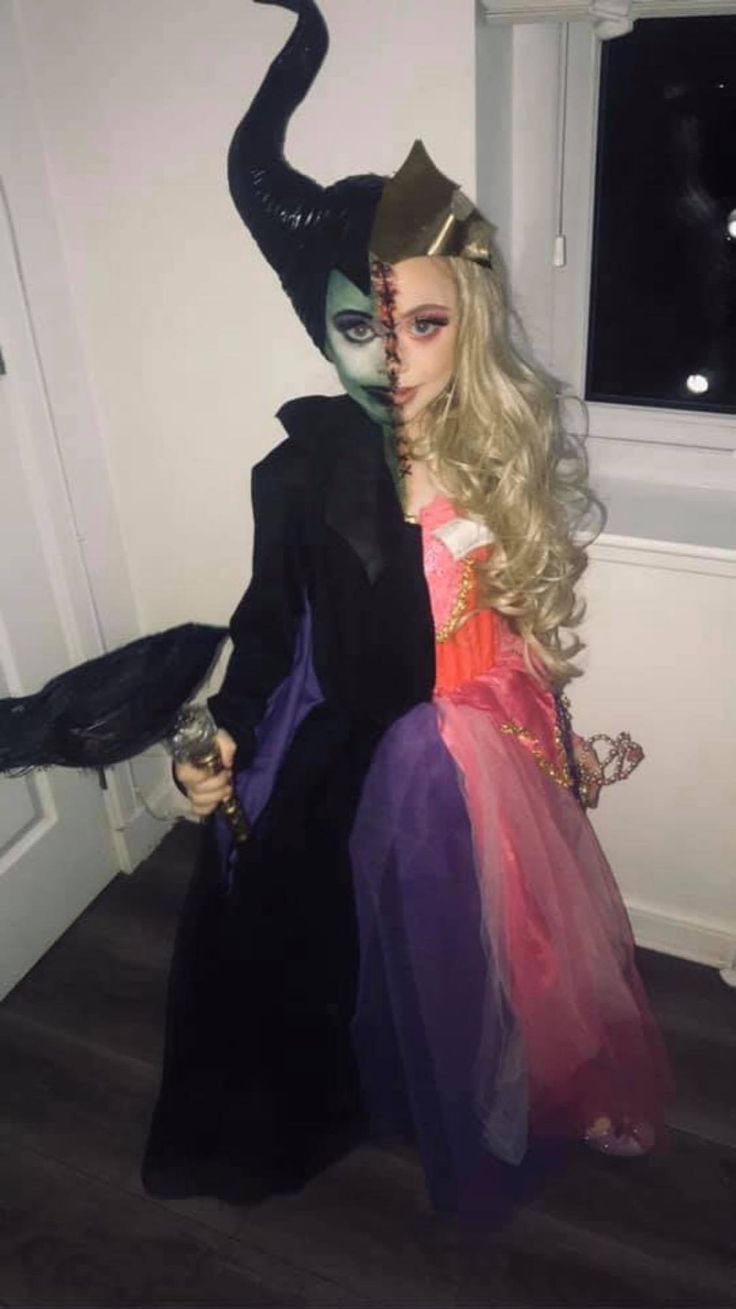 Malificent&Aurora x Maleficent Wedding Theme, Sleeping Beauty Halloween Costume, Sleeping Beauty Halloween, Maleficent Aurora, Maleficent Sleeping Beauty, Maleficent Halloween Costume, Disney Villain Costumes, Maleficent Halloween, Epic Halloween Costumes