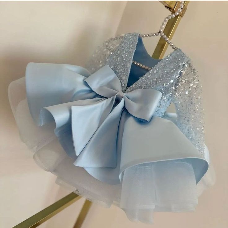 Elegant Blue Princess Dress For Baptism, Elegant Blue Baptism Dress For Party, Blue Long Sleeve Tulle Princess Dress, Blue Tulle Princess Dress With Long Sleeves, Elegant Fitted Blue Baptism Dress, Light Blue Princess Dress For Baptism, Elegant Blue Tutu Dress For Baptism, Light Blue Long Sleeve Princess Dress For Party, Elegant Blue Dress For First Communion