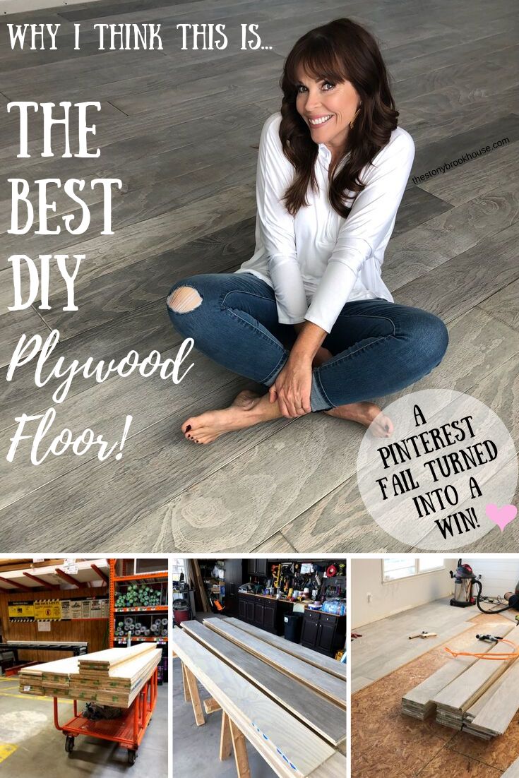 the best diy plywood floor is here