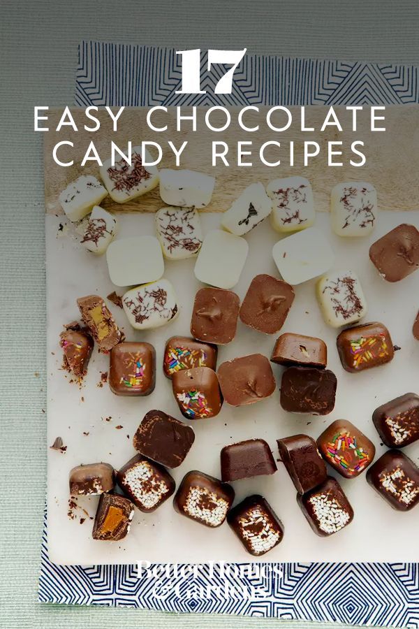 an easy chocolate candy recipe is shown on the cover of this cookbook, which shows how to make it in less than ten minutes