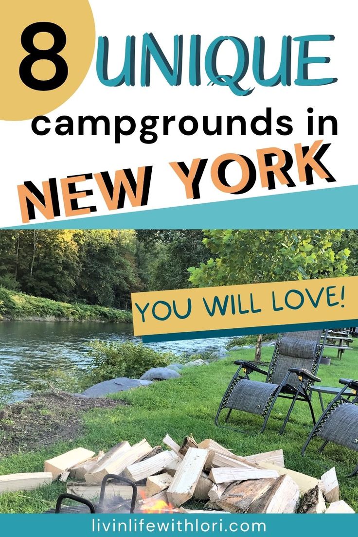 RV campground by river in New York New York State Parks, Rv Camping Checklist, Rv Campsite, Camping For Beginners, Camping Dinners, Rv Campgrounds, Best Campgrounds, Ny Trip, Camping Needs