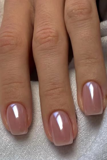 Aurora Pink Press on Nails Short Square Fake Nails Pink Press On Nails, Nails Short Square, Press On Nails Short, Short Square Nails, Cute Gel Nails, Clear Nails, Luxury Nails, Dream Nails, Short Acrylic Nails