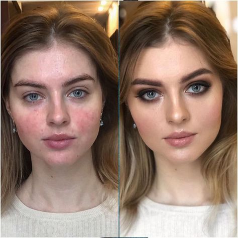 Monolid Eye Makeup, Chica Punk, Monolid Eyes, Before And After Makeup, Makeup Before And After, Beauty Makeover, Simple Eyeliner, Eye Liner Tricks, Evening Makeup