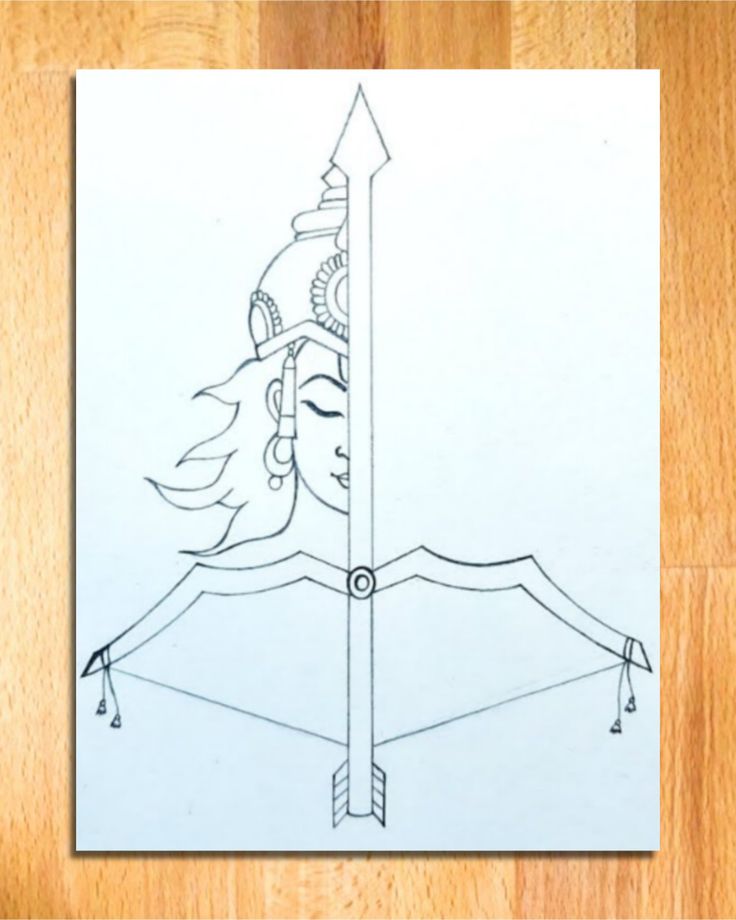 a drawing of a woman leaning on a pole