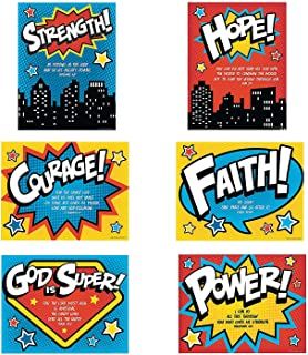 four different comic book covers with the words,'god is super'and'strength '