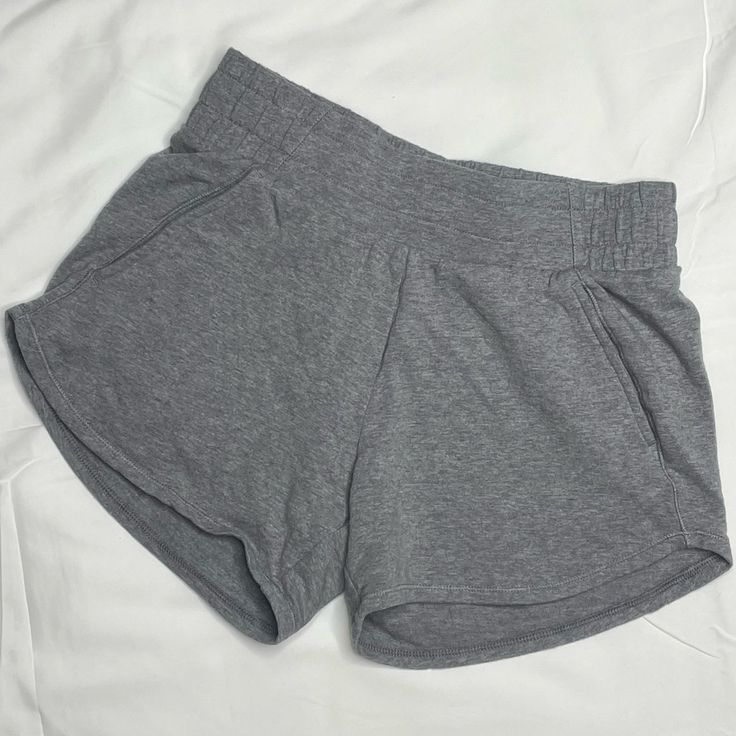 All In Motion Size Xs New Without Tags Loungewear Athleisure Gray Comfy Sweat Shorts Two Front Pockets Elastic Waistband 95% Cotton 5% Spandex Trendy Athletic Shorts With Built-in Shorts For Leisure, Solid Cotton Pajama Shorts In Athleisure Style, Sporty Solid Color Cotton Pajama Shorts, Solid Cotton Athletic Shorts For Leisure, Athleisure Pajama Shorts In Solid Color, Leisure Stretch Shorts With Short Leg, Sporty Solid Color Pajama Shorts With Relaxed Fit, Sporty Solid Color Relaxed Fit Pajama Shorts, Athletic Loungewear Shorts With Built-in Liner