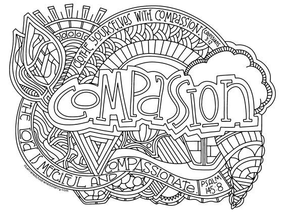 an adult coloring page with the word's name and some other things in it