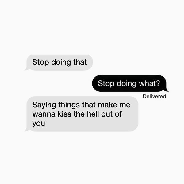 two texts that say stop doing what