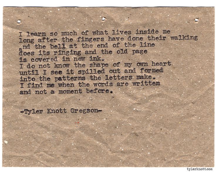 an old piece of paper with a poem written on it