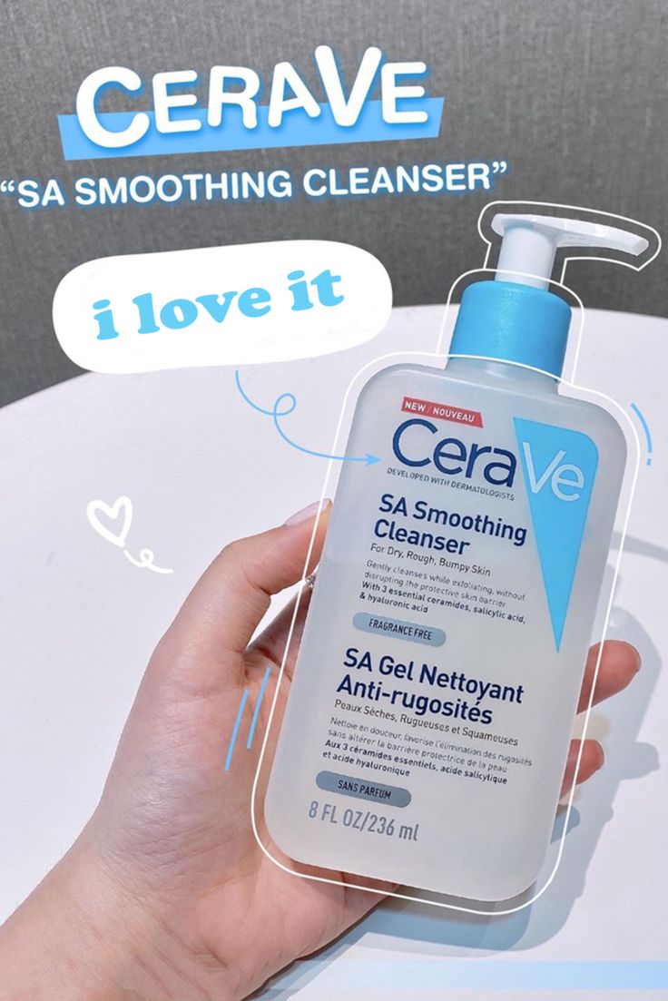 A gentle salicylic acid cleanser can help exfoliate and smooth your skin while also effectively removing oil and dirt, sweeping away dead cells, and softening rough skin—without leaving skin feeling dry. Cleansing with CeraVe Renewing SA Cleanser, a salicylic acid cleanser enhanced with barrier-restoring ingredients like ceramides, can help keep moisture in while keeping irritants out. #skincare #skincareroutine #cerave #ceravesacleanser #clenser Cerave Renewing Sa Cleanser, Cerave Sa Smoothing Cleanser, Cerave Skincare, Salicylic Acid Cleanser, Rough Skin, Creative Instagram Stories, Keto Diet Plan, Salicylic Acid, Glow Up?