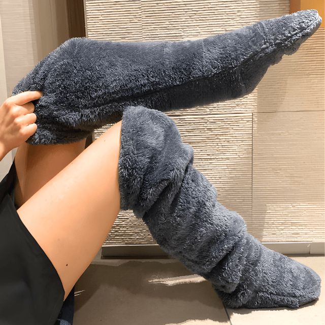 Cozy Socks For Winter Loungewear, Cozy Socks For Loungewear In Winter, Snug Winter Socks For Loungewear, Soft Socks For Winter Loungewear, Soft Winter Socks For Loungewear, Cozy Leg Warmers For Loungewear, Cozy Fit Leg Warmers For Loungewear, Snug Cozy Winter Socks, Cozy Leg Warmers For Winter Loungewear