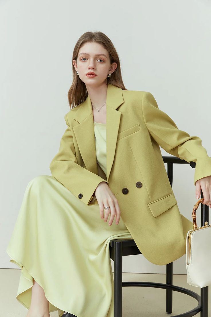 Discover great products at the best prices at Dealmoon. Fansilanen | Dianthe Yellow Button Blazer. Price:$159.60 at Fangyan Green Slip Dress, Yellow Blazer, Sitewide Sale, Yellow Wedding, Notch Collar, Flared Skirt, Blazer Buttons, Dress Sleeveless, Yellow Dress