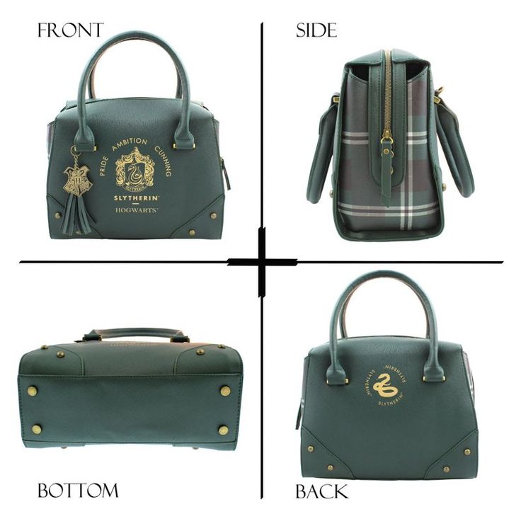 Harry Potter Purse Designer Handbag Hogwarts Houses Womens Top Handle Shoulder : Target Harry Potter Purse Handbags, Harry Potter Handbags, Harry Potter Purse, Slytherin Fashion, Gryffindor Ravenclaw, Hogwarts Outfits, Harry Potter Slytherin, Harry Potter Merchandise, Slytherin House