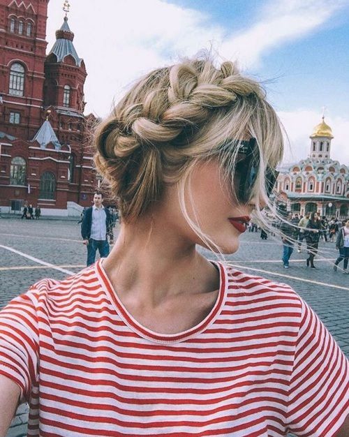 Top 50 French Braid Hairstyles You Will Love » Braid Crown, Amber Fillerup Clark, Barefoot Blonde, Amber Fillerup, French Braid Hairstyles, Beautiful Braids, Good Hair Day, Hair Envy, Hair Dos