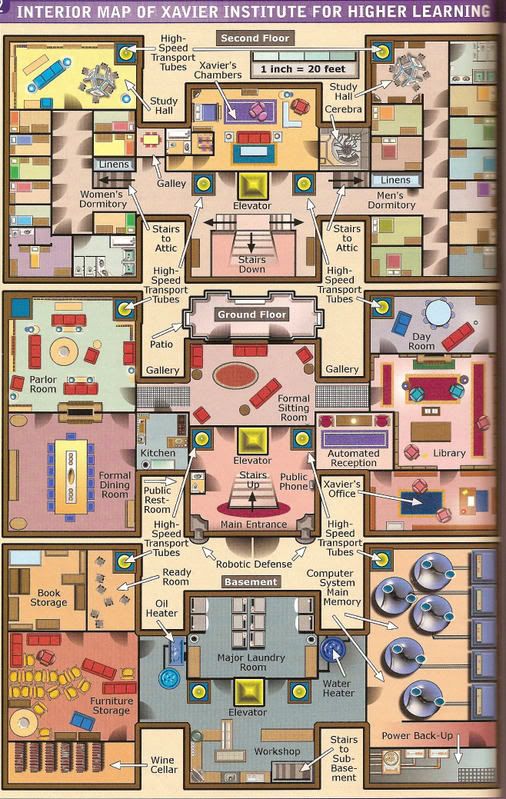 a floor plan for a house with different rooms and furniture in the room, including an office