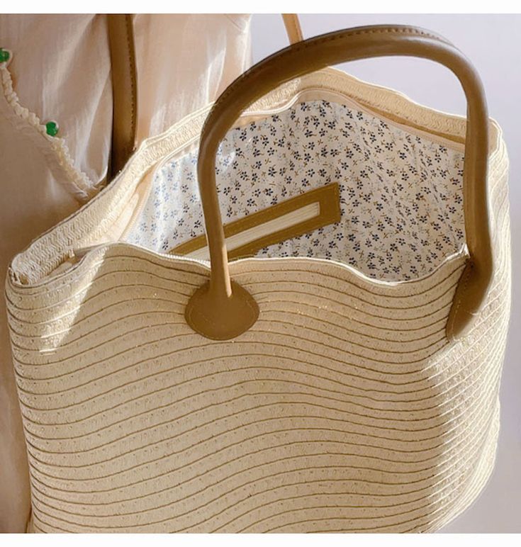 IN STOCK FAST SHIPPING FROM LOS ANGELES Large fashion straw woven tote bag perfect for all occasions. This timeless, eco-friendly tote is an excellent way to show off your sustainable style. Constructed from natural materials, it's an understated but stylish way to stay organized. Size: 40cm wide x 30cm tall (16in x 12in) Designer Style ID: 8346 Straw Woven Tote Bag, Summer Bag, Everyday Shoulder Bag, Beach Bag Coastal Grandmother Purse, Raffia Crossbody Bag, Beige Straw Beach Bag For Daily Use, Eco-friendly Beige Bags With Braided Handles, Summer Straw Bucket Bag With Rolled Handles, Everyday Woven Handheld Straw Bag, Beige Double Handle Beach Bag For Spring, Casual Cream Straw Beach Bag, Beige Beach Bag For Daily Use In Spring