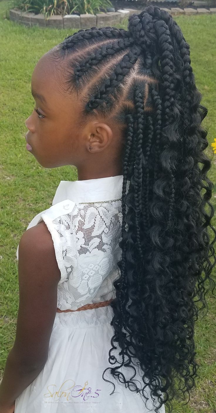 Braids For Girls Kids Easy Hairstyles, Middle School Hairstyles For Girls Black, Braids For 11-12, Pre Teen Braided Hairstyles Black, Hairstyles For Black Girls Kids 7-8, Box Braid Hairstyles For Kids, Protective Hairstyles Braids For Kids, Back To School Braids Black Kids, Kids Hairstyles Black Braids