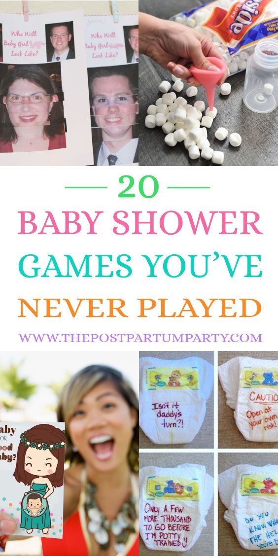 the baby shower games you've never played are fun and easy to play with