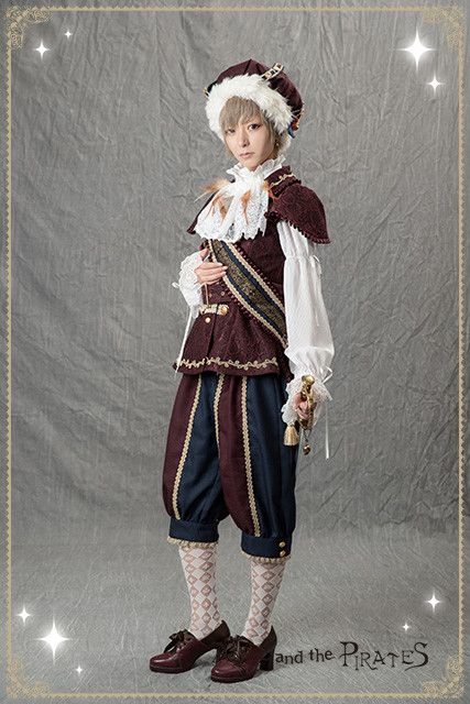 Alice and the Pirates ouji coordinate Ouji Outfit, Ouji Style, Below The Knee Boots, Ouji Fashion, Boy Styles, Alice And The Pirates, King Fashion, Gyaru Fashion, The Pirates